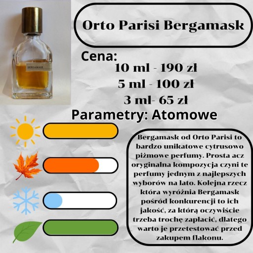 Zdjęcie oferty: Orto Parisi Bergamask 5 ml