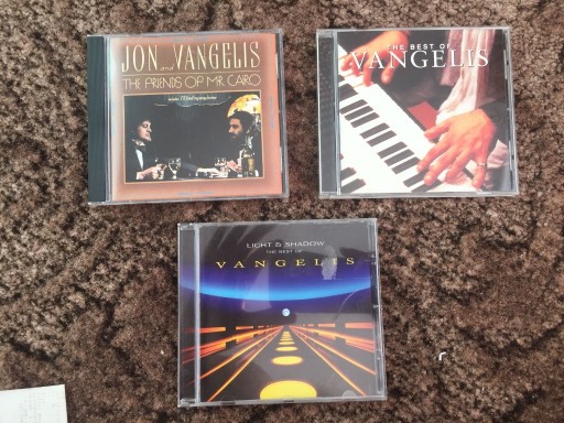 Zdjęcie oferty: 3x CD VANGELIS, JOHN & VANGELIS