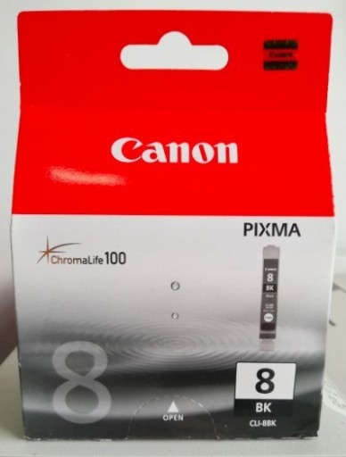 Zdjęcie oferty: Tusz CANON Cli-8bk CLI8bk CLI 8bk