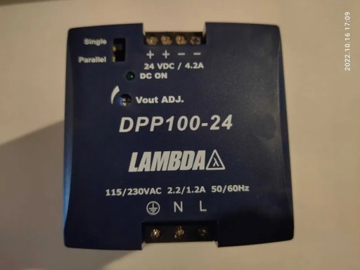 Zdjęcie oferty: Zasilacz na szynę DIN TDK-Lambda DPP100-24, 24 V