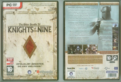 Zdjęcie oferty: The Elder Scrolls IV: Knights of the Nine PC PL