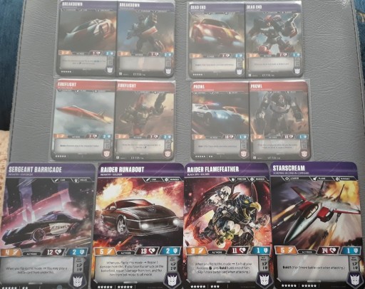 Zdjęcie oferty: Zestaw Postaci Transformers tcg