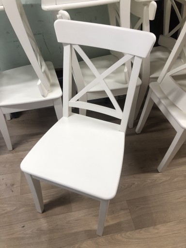 Zdjęcie oferty: Drewniane białe krzesła Ikea Ingolf