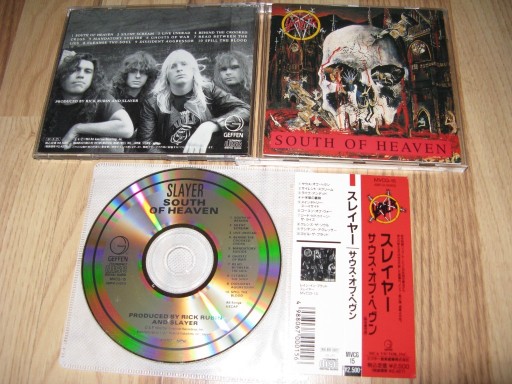 Zdjęcie oferty: Slayer – South Of Heaven Japan+OBI '91