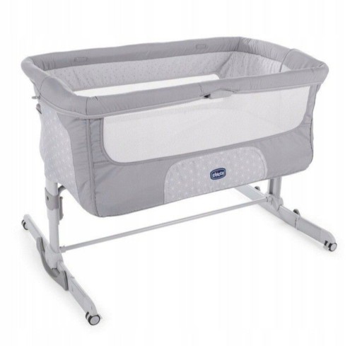 Zdjęcie oferty: Łóżeczko NEXT 2 ME SILVER Chicco 69 x 93 cm