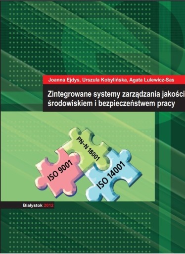 Zdjęcie oferty: Zintegrowane systemy zarządzania - książka