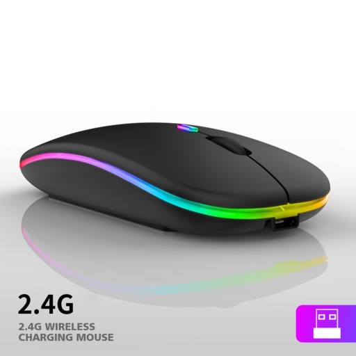 Zdjęcie oferty: Bezprzewodowa mysz komputerowa RGB Wireless