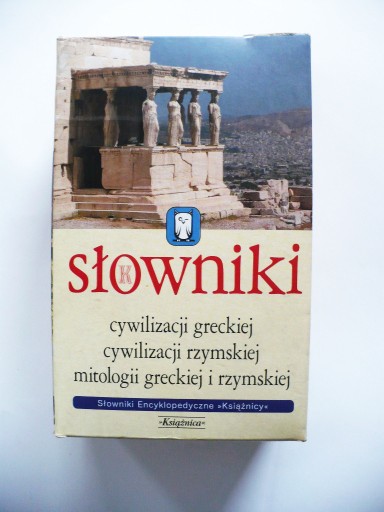 Zdjęcie oferty: Trzy słowniki: cywilizacji greckiej, rzymskiej...