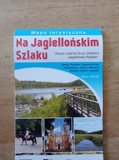 Zdjęcie oferty: Na Jagiellońskim Szlaku mapa 