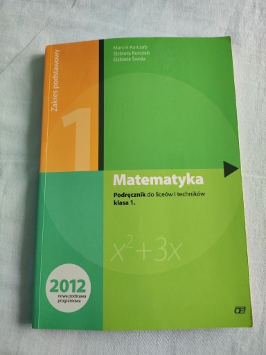 Zdjęcie oferty: Matematyka 1 podręcznik