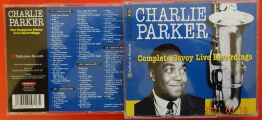 Zdjęcie oferty: Charlie Parker - Complete Savoy Live Record. (4CD)