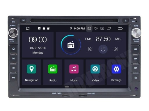 Zdjęcie oferty: Radio android Ekran 7 VW Passat, Golf 2GB/16GB 