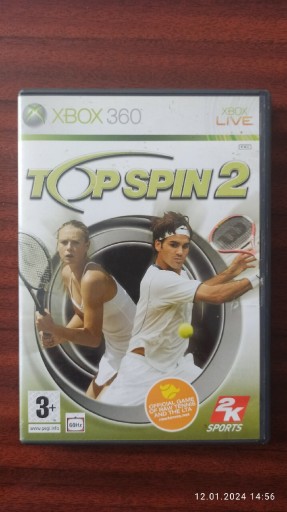 Zdjęcie oferty: Top Spin 2 Xbox 360
