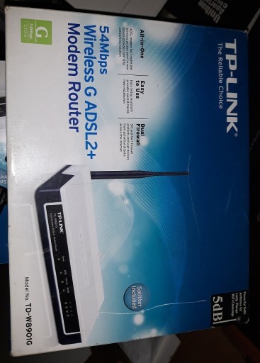 Zdjęcie oferty: Router WiFi TP-Link TD-W8901G