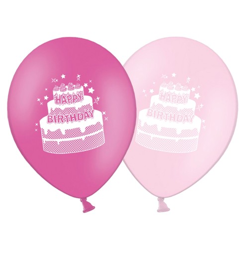 Zdjęcie oferty: balony urodzinowe,tort happy birthday,zestaw 10szt