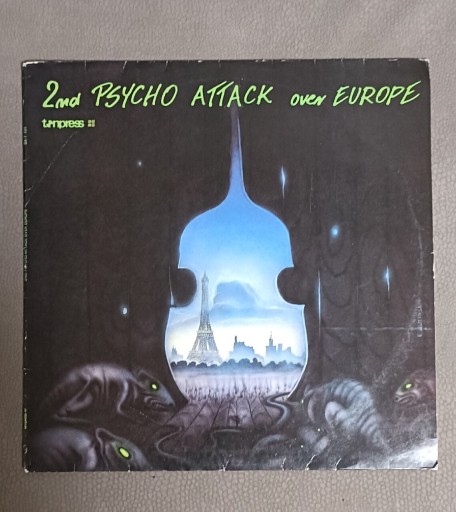 Zdjęcie oferty: 2nd Psycho Attack over Europe. Album LP 1988