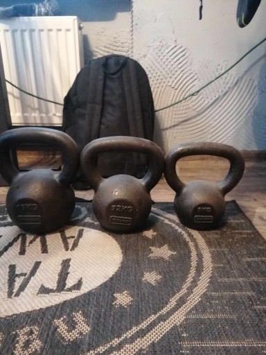 Zdjęcie oferty: Kettlebelle żeliwne 8,12,16 kg