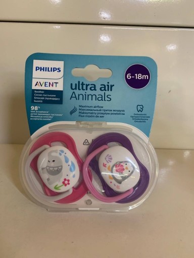 Zdjęcie oferty: Smoczeki Philips Avent silikon 6 m +