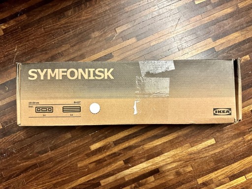 Zdjęcie oferty: IKEA Symfonisk wapornik scienny bialy nowy metalowy podkładka