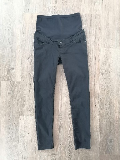 Zdjęcie oferty: Czarne jeansy ciążowe rozmiar W29 L32 (M/L)