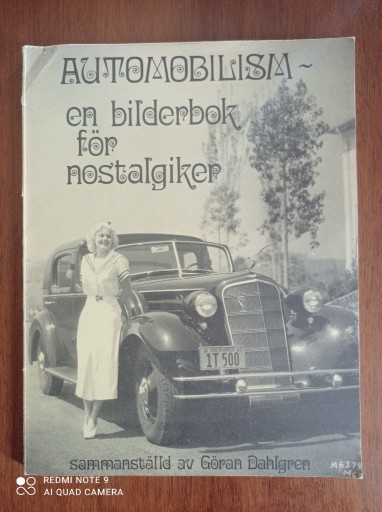 Zdjęcie oferty: Automobilism on bilderbok for nostalgiker