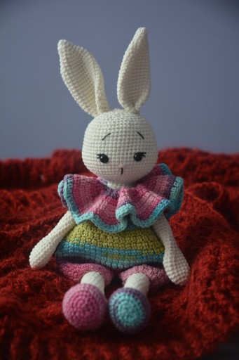 Zdjęcie oferty: Maskotka króliczek handmade zabawka na prezent