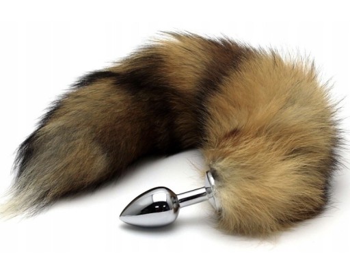 Zdjęcie oferty: stalowy korek analny lisia kita ogon plug