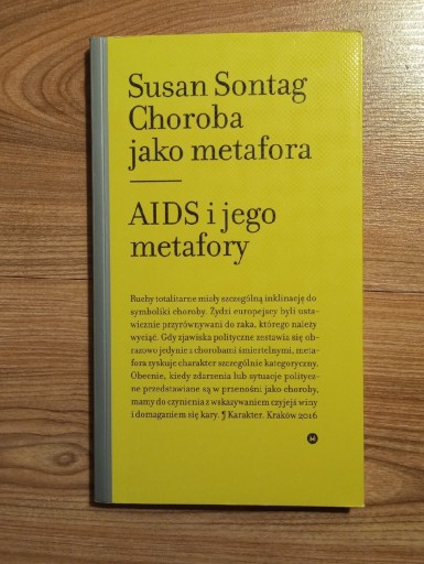 Zdjęcie oferty: Susan Sontag Choroba jako metafora. AIDS i ...