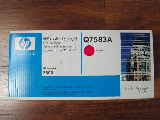 Zdjęcie oferty: Toner HP Q7583A Magenta do HP CP3505 3800 Oryginał