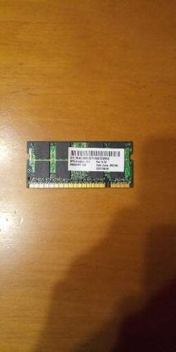 Zdjęcie oferty: Pamięć RAM do laptopa 1 GB DDR2 SO-DIMM