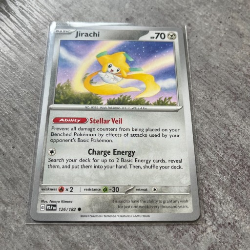 Zdjęcie oferty: Karta Pokemon Jirachi PAR 126