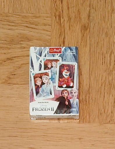 Zdjęcie oferty: Karty czarny Piotruś - kraina lodu 2 (Frozen 2)