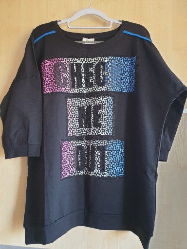 Zdjęcie oferty: Czarna bluza z rękawem 3/4 Megi