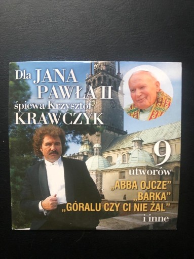 Zdjęcie oferty: Płyta CD ,- dla Jana Pawła II - Krzysztof Krawczyk