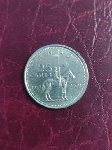 Zdjęcie oferty: Kanada 25 centów 1973
