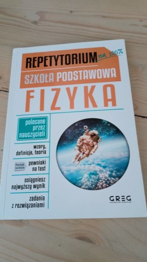 Zdjęcie oferty: Repetytorium fizyka egzamin ósmoklasisty Greg