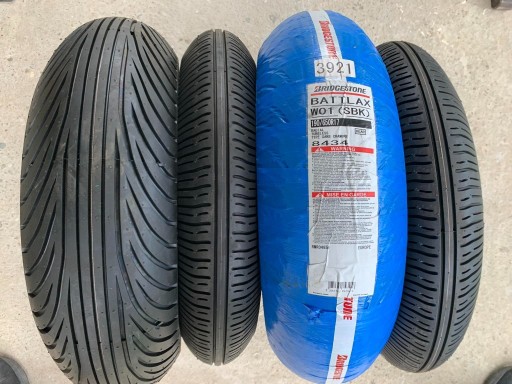 Zdjęcie oferty: Rainy Bridgestone W01 120/600/17 + 190/650/17