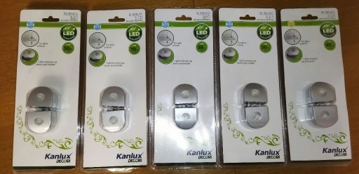 Zdjęcie oferty: Kanlux decori rubinas LED lampki meblowe do półek