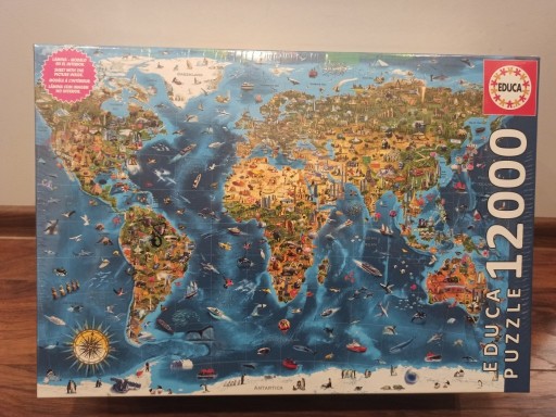 Zdjęcie oferty: Puzzle 12000 elementów - Educa 19057 Cuda świata