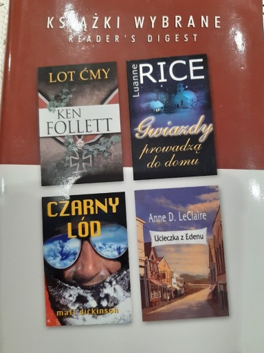 Zdjęcie oferty: Lot ćmy-Ken Follett, itp. 4 książki wybrane