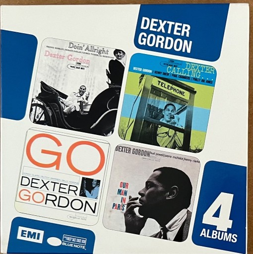 Zdjęcie oferty: Dexter Gordon Doin, Go, Calling, Our Man 4 CD