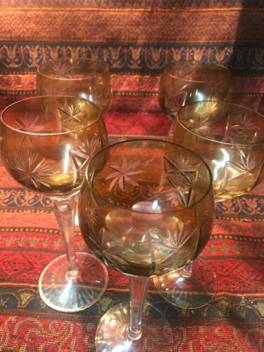 Zdjęcie oferty: Kryształowe kieliszki do wina 