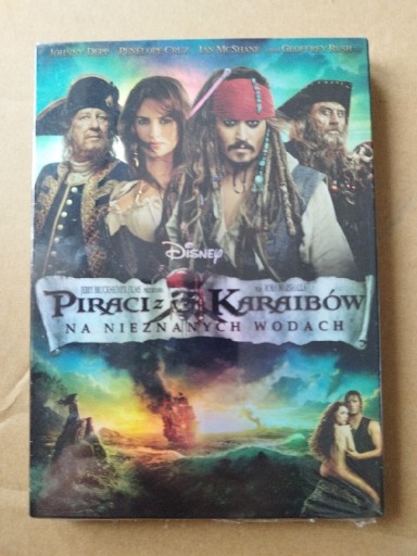 Zdjęcie oferty: Piraci z Karaibów na nieznanych wodach dvd 