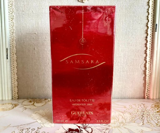 Zdjęcie oferty: EDT Samsara, Guerlain, 100 ml Bordowy flakon!