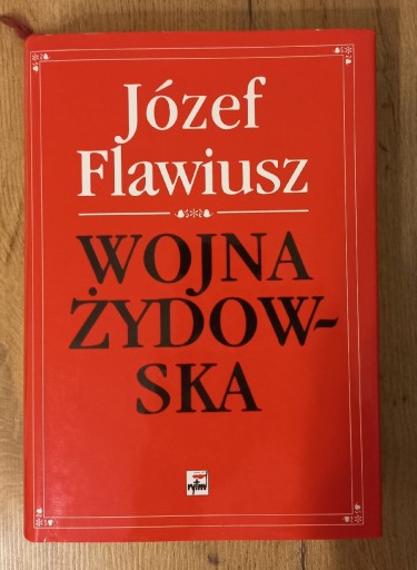 Zdjęcie oferty: Wojna żydowska - Józef Flawiusz