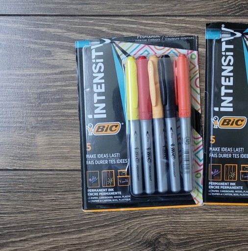 Zdjęcie oferty: BIC marker x5 markery permanentne pastelowe nowe