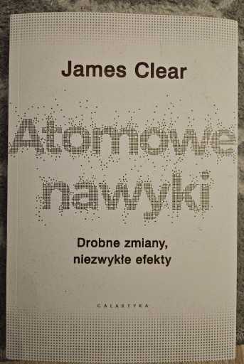 Zdjęcie oferty: Książka Atomowe Nawyki