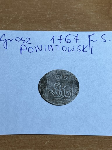 Zdjęcie oferty: Grosz Poniatowski 1767 