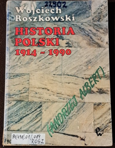 Zdjęcie oferty: Historia Polski 1914-1990.