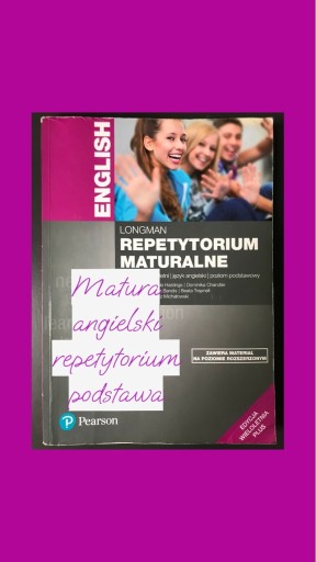 Zdjęcie oferty: Repetytorium matura angielski podstawowy Pearson